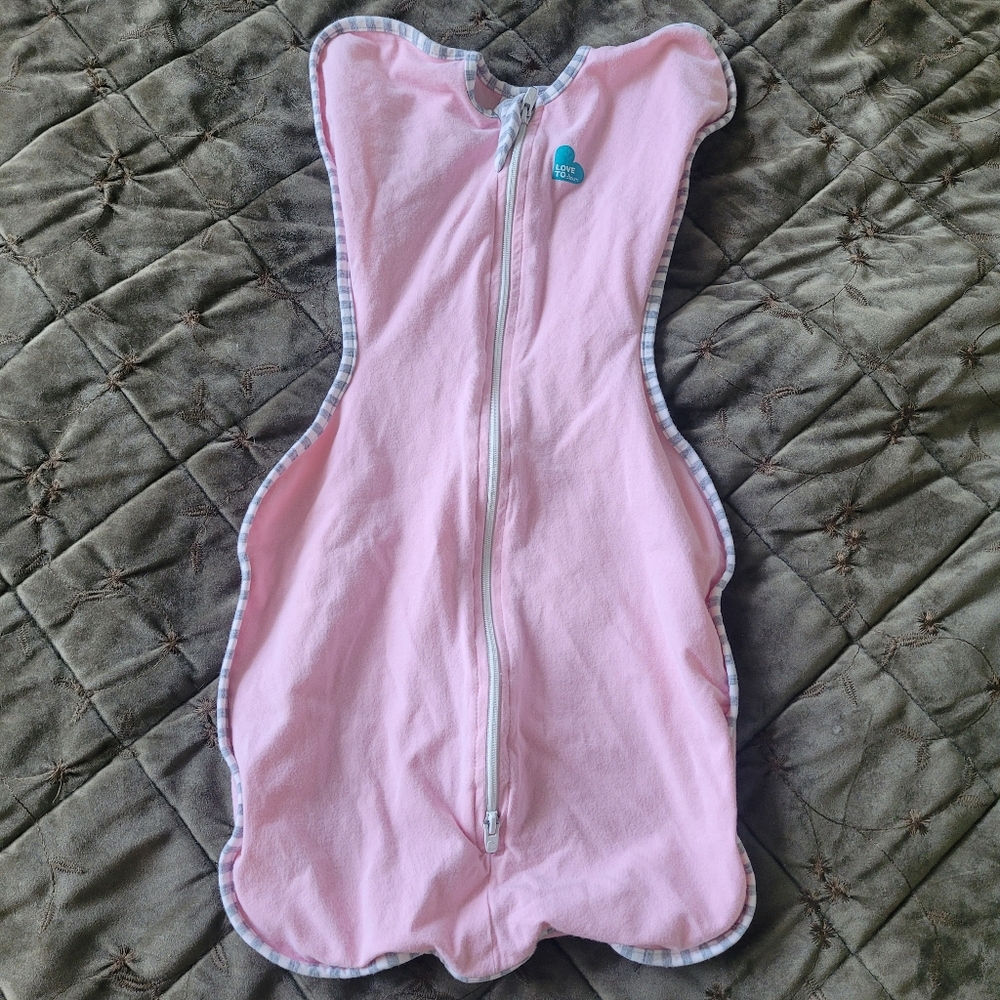 Love To Dream Swaddle UP Original Swaddle Wrap - Dusty Pink Size Small S 1.0tog